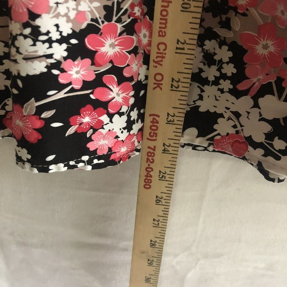 Pink Japanese Pleated Skirt, Anime, Toyko, Cherry Blossoms, Side Zipper, Medium - Picture 5 of 6